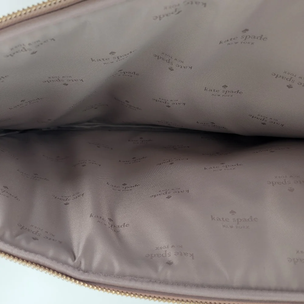 Kate Spade Beige Floral‎ Laptop Sleeve Case Cover New